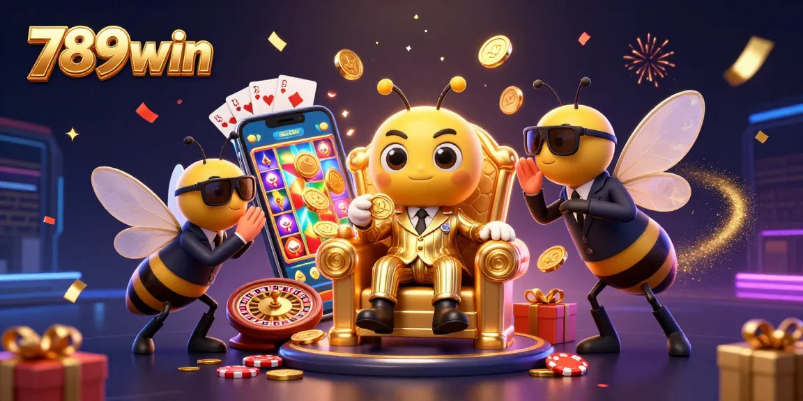Engage with 789win's thrilling casino world featuring animated characters and exciting gaming elements.