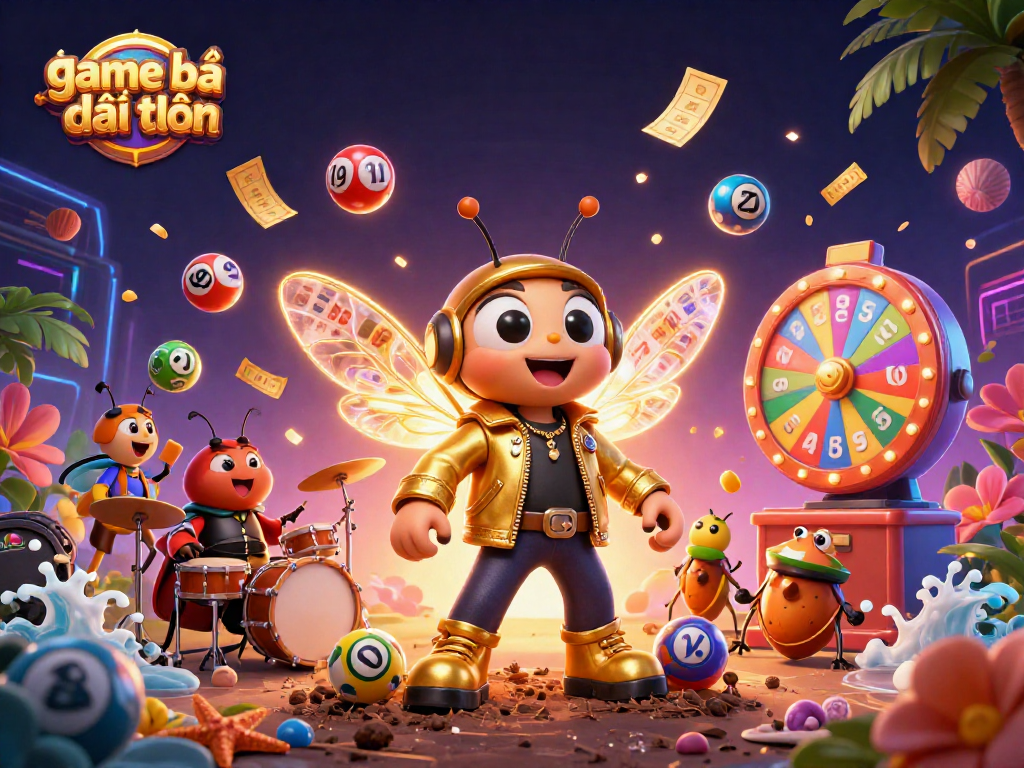 Experience the excitement of game bài đổi thưởng with vibrant visuals and animated characters in an engaging casino scene.