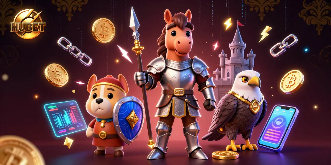 Experience HUBET's thrilling gaming adventure with knights, coins, and digital elements in 2026.
