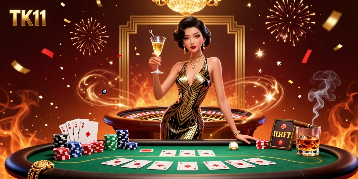 Experience thrilling games at TK11 Casino with an elegant atmosphere and vibrant energy.