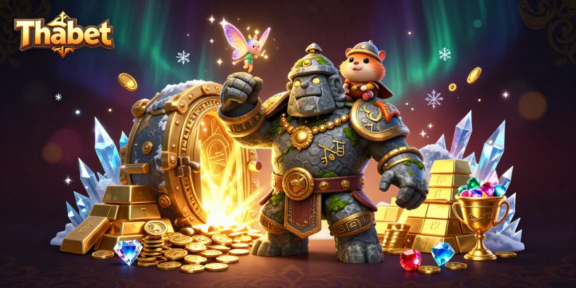 Join Thabet on an epic journey with magical characters and treasure-filled adventure.