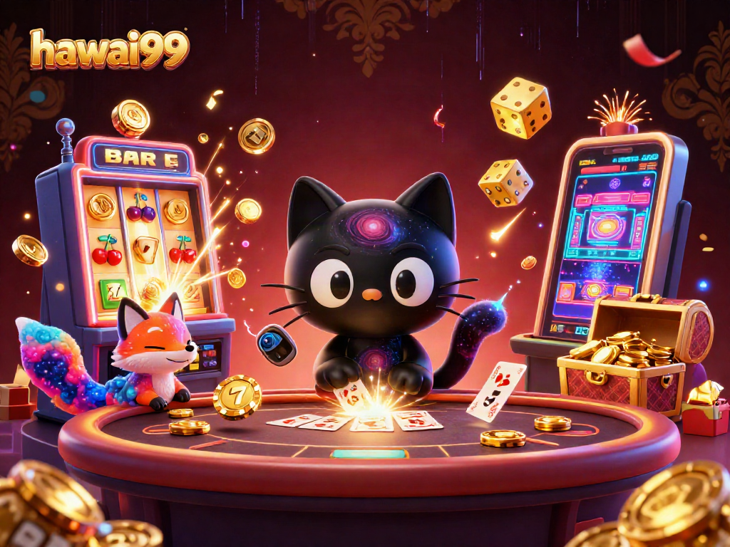 Play with hawai99 at an exciting cosmic casino filled with rich visuals and vibrant games.
