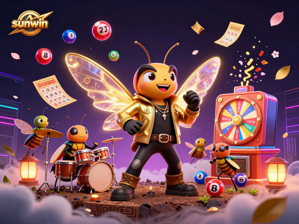Experience thrilling luck with sunwin's 3D casino carnival featuring vibrant games and captivating characters.