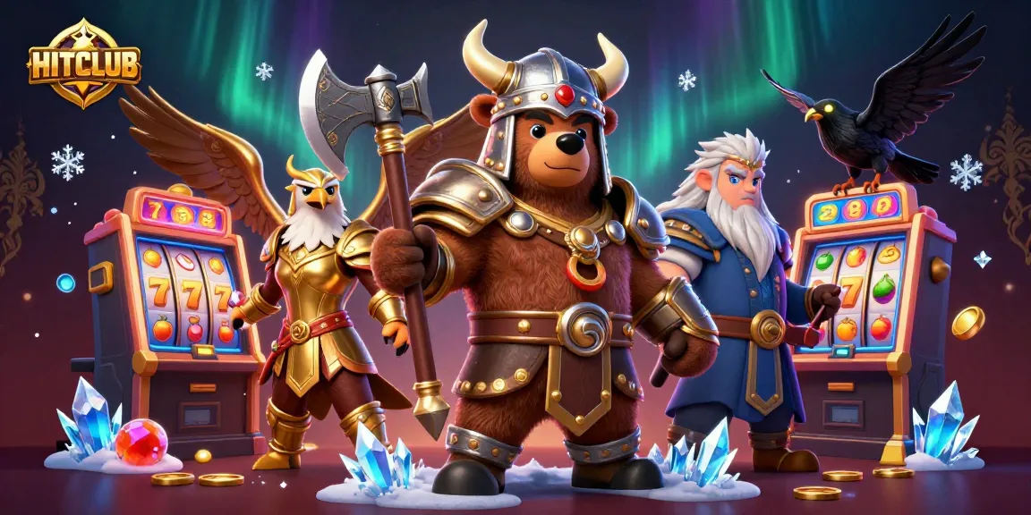 Play thrilling slot games at HITCLUB with vibrant 3D graphics and engaging character scenes.