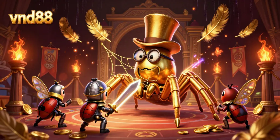 Join the vibrant world of vnd88's casino gaming with exciting characters and golden thrills!