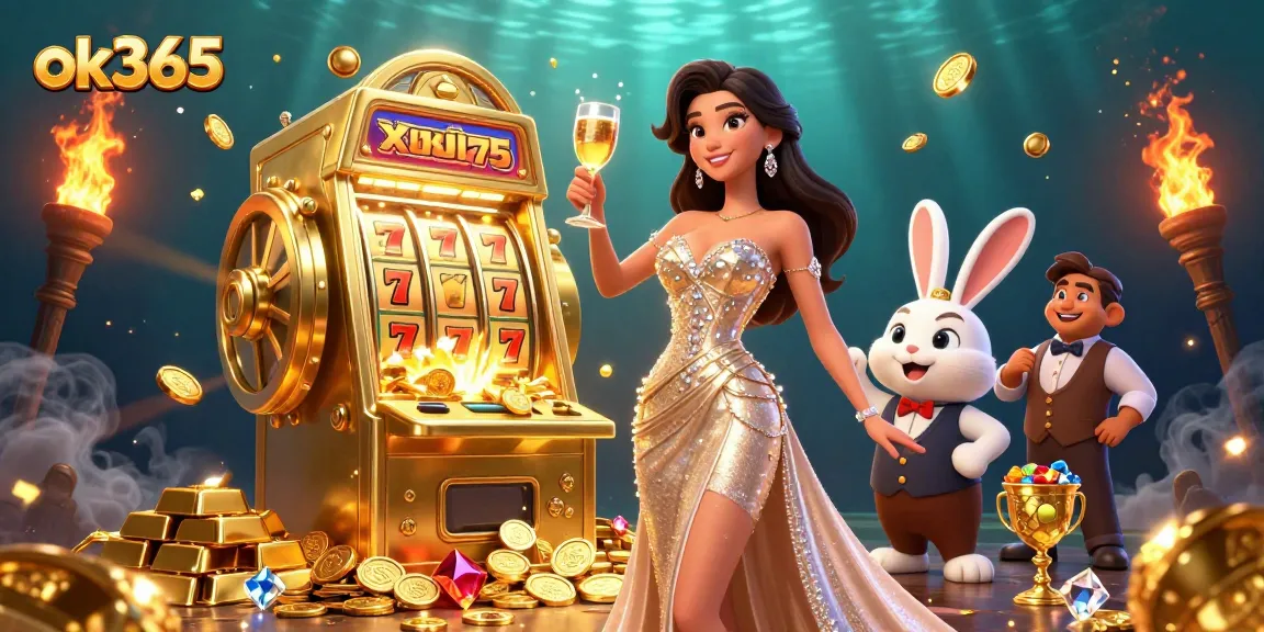 Experience thrilling casino action with ok365, featuring winning jackpots and vibrant gaming elements.